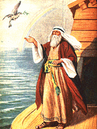 The Dove Returns to Noah